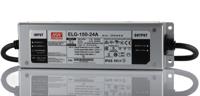 elg-150-24a MEAN WELL LED Driver, 24V Output, 150W Output, 6A Output, Constant Current / Constant Voltage Dimmable