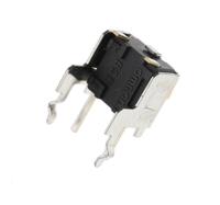 b3f-3152 Omron Yellow Plunger Tactile Switch, SPST 50 mA @ 24 V dc Through Hole