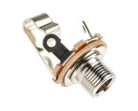 11 Switchcraft Jack Connector 6.35 mm Panel Mount Mono Socket, 2Pole