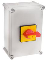 860-9545 RS PRO 3P Pole Panel Mount Isolator Switch - 125A Maximum Current, 75kW Power Rating, IP65