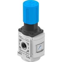 ms6-lr-12-d6-ag-mpa-f1a-b Festo G 1/2 Regulator -, 2-Jan in, 11bar max. input, MS6-LR-1/2-D6-AG-MPA-F1A-B