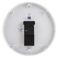 811-1824 RS PRO White Radio Controlled Analog Wall Clock, 300mm Diameter