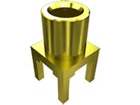 mcx7-j-p-h-st-th1 Samtec MCX7 Series, Jack PCB Mount MCX Connector, 75Ω, Through Hole Termination, Straight Body