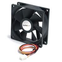 fan9x25tx3h StarTech.com Axial Fan, 12 V dc, dc Operation, 48.43cfm, 2.52W, 210mA Max, 3.6 x 3.6 x 1in