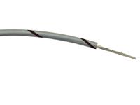 196-4238 RS PRO Black/Grey 0.2mm² Hook Up Wire, 24 AWG, 7/0.2 mm, 100m, PVC Insulation