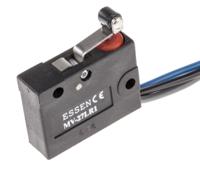 797-2549 RS PRO Short Roller Lever Micro Switch, Cable Terminal, 5 A @ 250 V ac, SP-CO, IP67