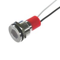 pl14sl013 CML Innovative Technologies PL14SL Series Red Panel LED, 24V, 14mm Mounting Hole Size, Lead Wires Termination, IP67