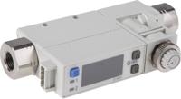 pfm750s-f01-f SMC Compact Mount Flow Controller, 1 → 50 L/min, PNP Output, 24 V dc, 1/8 in Pipe