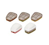 6091 Filter Cartridge 3M Dust for use with 3M 6000 Series Respirator, 3M 7000 Series Respirator