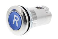 800fm-r611 Allen Bradley 800F Series Blue Reset Push Button Head, 22mm Cutout, IP65