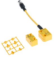 541103 Pilz Transponder Non-Contact Safety Switch, 24V dc, Polybutylene Terephthalate Housing, M12