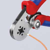 97-55-04 Knipex 97 Hand Ratcheting Crimp Tool for Bootlace Ferrule, 0,08 → 16mm² Wire