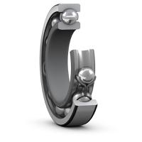 6000-2rsltn9hc5c3wt SKF 6000-2RSLTN9/HC5C3WT 1 Row Deep Groove Ball Bearing - 10 mm ID, 26 mm OD