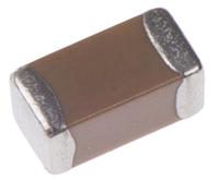 c1206c105k3ractu KEMET 1μF Multilayer Ceramic Capacitor MLCC, 25V dc V, ±10% , SMD