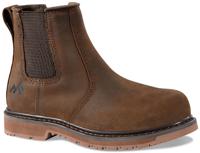 rf951-07 Rockfall RF951 Women's Brown Fibreglass Toe Capped Safety Shoes, UK 7, EU 41