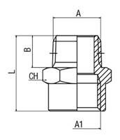 176-2187 RS PRO Fitting Fitting 1/4in