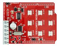sbcshieldtle9471tobo1 Infineon SBC-SHIELD-TLE9471 DC-DC Converter for TLE9471-3ES for Arduino