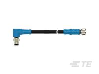 t4062213004-001 TE Connectivity Male/Female 4 way M8 to 4 way M12 Sensor Actuator Cable, 500 mm