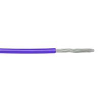 3050-vi001 Alpha Wire Hook-up Wire PVC Series Purple 0.25 mm² Hook Up Wire, 24 AWG, 7/0.20 mm, 305m, PVC Insulation, 3050 VI001