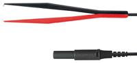 kml-7848-au-pz-150-sw Schutzinger Black, Red Kelvin Clip, 1A, 17mm Jaw Opening, Gold Plating, 33 V ac, 70 V dc