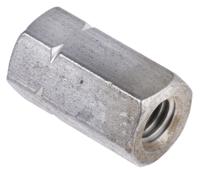 825-269 18mm Plain Stainless Steel Coupling Nut, M6, A2 304
