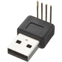 179-2867 RS PRO, Through Hole, Plug- Single Port Type A USB Connector