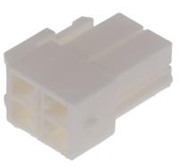 hlp-04v JST, HLP Male Connector Housing, 3.96mm Pitch, 4 Way, 2 Row