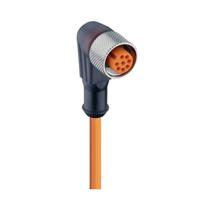 46899-rkwt-8-6-2682-m Lumberg Automation Female 8 way M12 to Unterminated Free End Sensor Actuator Cable