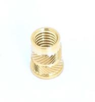204-0619 RS PRO, M6 Brass Threaded Insert, 8.7mm diameter 8mm Depth 12.7mm