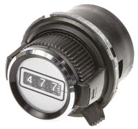 26a21b10 Vishay 30.6mm Black Potentiometer Knob for 6.35mm Shaft Splined, 26A21B10