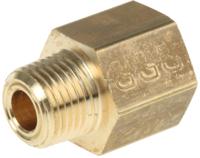 0164-11-10 Legris Straight Threaded Adaptor, NPT 1/8 Male to G 1/8 Female, Threaded Connection Style