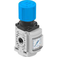 ms4-lr-14-d6-ag-mpa-f1a-b Festo G 1/4 Regulator -, 1/4in, 10bar max. input, MS4-LR-1/4-D6-AG-MPA-F1A-B