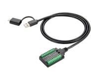 ex-13003 Exsys , Male USB C to Male USB A, 1m
