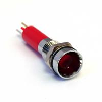 19090350 CML Innovative Technologies 1909X35X Series Red Panel Mount Indicator, 24V dc, 8mm Mounting Hole Size, IP67