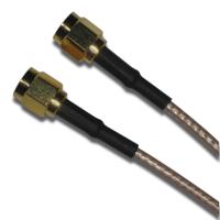 135101-01-2400 Amphenol RF SMA Series, 610 mm, RG316 Coaxial, Terminated 50 Ω
