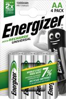 7638900424270 Energizer Rechargeable AA NiMH Rechargeable AA Battery, 1.3Ah, 1.2V