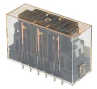 g7s-3a3b-e-dc24 Omron PCB Mount Force Guided Relay, 24V dc Coil Voltage, 6 Pole, 3PST-NO/3PST-NC