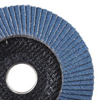 184-9843 RS PRO Zirconium Flap Disc, 115mm x 7mm Thick, 80+ Grade, P80 Grit, 5 in pack