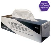 7551 KIMTECH Science Precision Wipes Dry Cleaning Wipes, Box of 198, 310 x 285mm