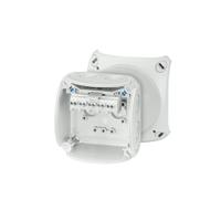 kf-0202-g HENSEL KF Series Grey Polycarbonate Terminal Box, IP66, IP67, IP69, 5 Terminals, 62 x 93 x 93mm