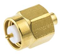 r125052000w Radiall, Plug Cable Mount SMA Connector, 50Ω, Crimp Termination, Straight Body