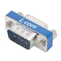 dgfc9mf L-Com DGF 9 Way Screw D-sub Connector Socket, with Jack Screw