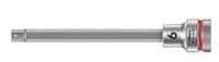 05003036001 Wera 3/8 in Drive Bit Socket, Hex Bit, 6mm, 107mm Overall Length