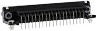 5747843-6 TE Connectivity Amplimite HD-20 37 Way Right Angle Through Hole D-sub Connector Plug, 2.75mm Pitch, with 4-40 UNC