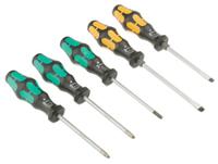 05051011001 Wera Phillips; Pozidriv; Slotted; Torx Insulated & Standard Screwdriver Set, 12-Piece
