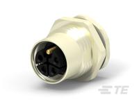 t4141l12041-000 TE Connectivity Circular Connector, 3 Contacts, Rear, M12 Connector, Socket, Female, IP67, M12 Series