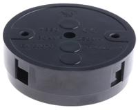 776-7659 RS PRO Black Plastic Junction Box, 3 Terminals