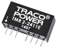 tmr-2-2411e TRACOPOWER TMR 2E DC-DC Converter, 5V dc/ 400mA Output, 18 → 36 V dc Input, 2W, Through Hole, +85°C Max Temp