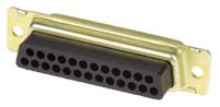5205207-1 TE Connectivity Amplimite HDP-20 25 Way Cable Mount D-sub Connector Socket