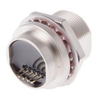 122-3030 RS PRO Straight, Panel Mount, Socket- Single Port Type A 2.0 USB Connector